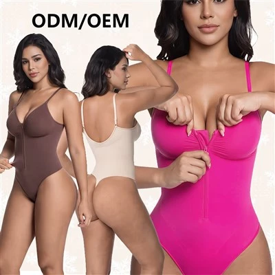 Women Shapewear Zipper Body Shaper